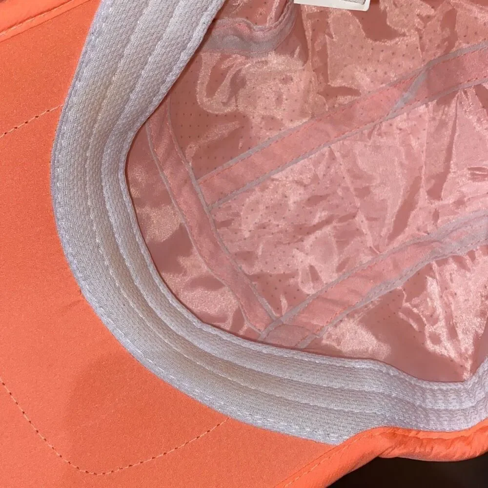 Old Navy Women's Orange Moisture-Wicking Run Baseball‎ Cap One Size
